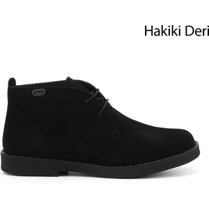 Gön Hakiki Deri Oxford Kalıp Kauçuk Taban Bağcıklı Kadın Günlük Bot 51456