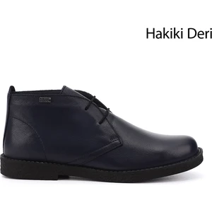 Gön Hakiki Deri Oxford Kalıp Kauçuk Taban Bağcıklı Kadın Günlük Bot 51456