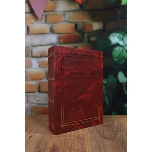 NRCN 10x15 cm 100’lük Ciltbezli Deluxe  Fotoğraf Albümü Bordo