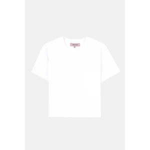 Basic Premium Kadın T-Shirt - Beyaz