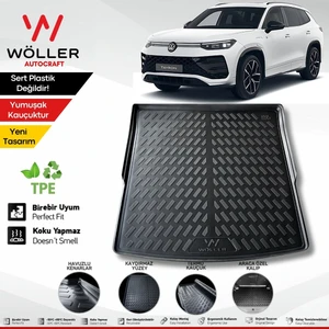 Volkswagen Tayron Bagaj Havuzu 2024 Sonrası Uyumlu 3D Wöller Ultraflex Esnek