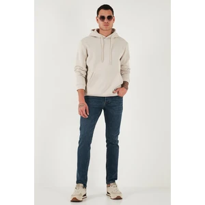 Pamuklu Slim Fit Normal Bel Dar Paça Jeans Erkek Kot Pantolon 1124C04NAPOLI