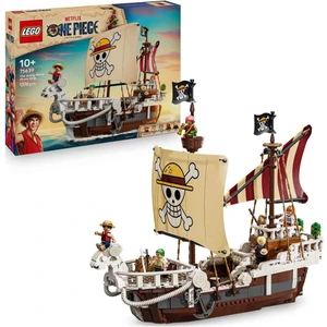 One Pıece Going Merry Korsan Gemisi 75639 - 10 Yaş ve Üzeri Çocuklar Için 5 Anime Minifigürü Içeren Yaratıcı Oyuncak Yapım Seti (1376)