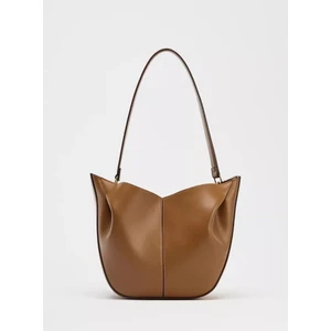 Büzgülü Shopper Kadın Omuz Çantası