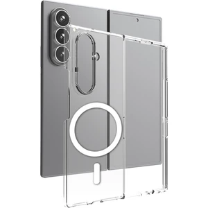 Galaxy Z Fold 7uyumlu Şeffaf Kılıf Sararmayan Sert Pc Magsafe Kapak Kamera Çıkıntılı