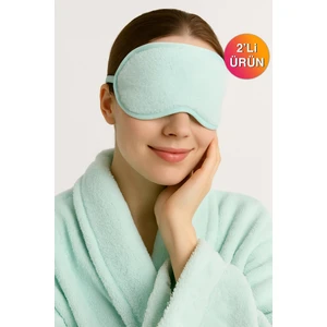 Ender Home Wellsoft 2'Li Göz Bandı Yoga Uyku Işık Önleyici Göz Dinlendirici
