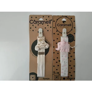 2 Li Emzik Askıları Bej Araba ve Pembe Fil 2189 ve 2191