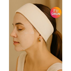 Ender Home DreamSoft 2'li Kadife Dokulu Saç Bandı – Lüks Yumuşaklık & %100 Pamuk