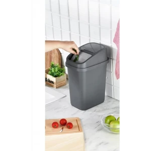 Vinto Kapaklı Çöp Kovası, Plastik 5 Lt