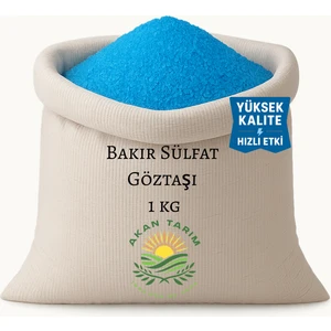 Akan Tarım Göztaşı - Bakır Sülfat - Bitki ve Toprak Mantar Önleyici 1 kg