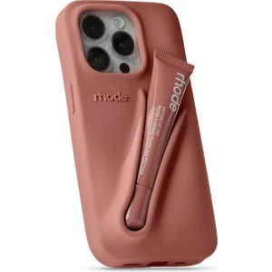 iPhone 15 Pro Max Uyumlu “ Cam Hediye “ Rhode Summer Premium Silikon Lip Case Telefon Kılıfı + Ruj