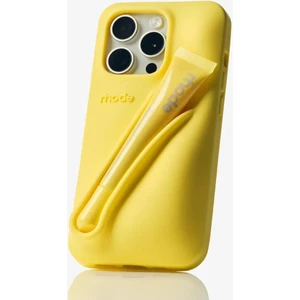 iPhone 16 Uyumlu “ Cam Hediye “ Rhode Summer Premium Silikon Lip Case Telefon Kılıfı + Ruj