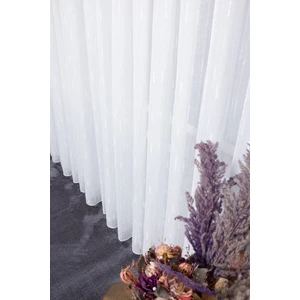 Keten Moroccan Ekru 1/2.5 Normal Pileli Ütü Istemez Kırışmaz Yeni Sezon Salon Oda Tül Perdesi