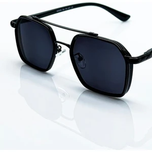 Siyah Erkek Güneş Gözlük Pilot Model UV400