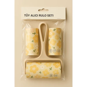 Tüy Alıcı Rulo Bant 3'lü Set