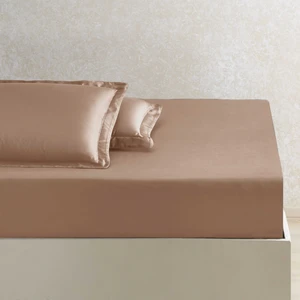 x Tencel™ Lyocell Çift Kişilik Lastikli Çarşaf Rose