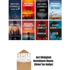 Michael Connelly 8 Kitap Seti + Okuma Sticker'ları