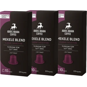 Addis Ababa Coffee Mekele Blend Kapsül Kahve 30'lu ( Nespresso Ile Uyumlu Alüminyum Kapsül Kahve )