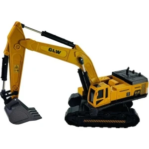 Vardem Oyuncak  SZT-8891  Sürtmeli  Metal Inşaat Aracı 1 55 Ekskavatör