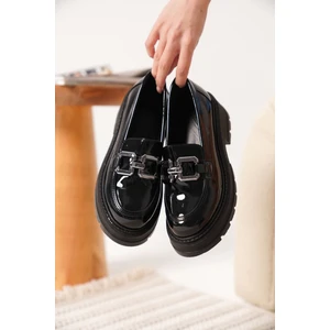 Terry Rugan Siyah Kadın Loafer