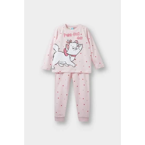 Kız Bebek Aristocats Pijama Takımı Uzun Kollu Üst Uzun Alt F4589A525AU