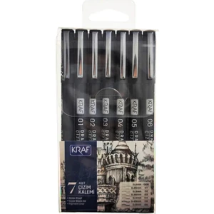 Drawing Pen Çizim Kalemi Seti (7'li)