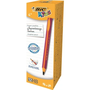 Kids Evolution Üçgen Jumbo Kurşun Kalem Pembe 12'li Kutu Kız