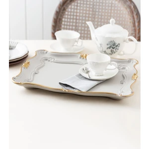 Madame Coco Camelote Varaklı Büyük Tepsi