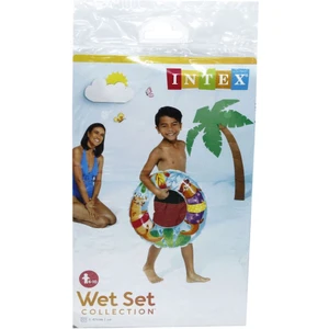 İntex Şeffaf Baskılı Şişme Simit 61 Cm