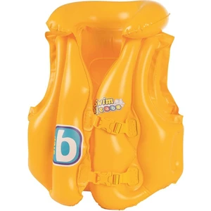 Sarı Can Yeleği 3+ Yaş Çocuk 51x46 cm Şişme Yaka Çift Kopçalı Güvenli Tasarım