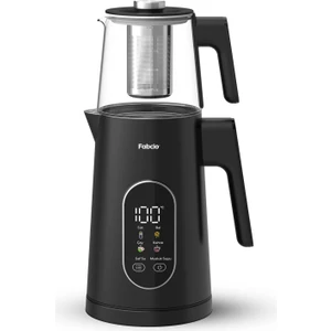 Aroma Smart Sıcaklık Kontrollü 1500W Dokunmatik Çelik Çay Makinesi