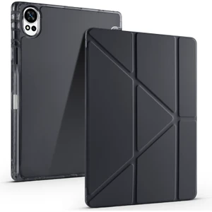 Huawei Matepad 12X Kılıf Tri Folding Üçe Katlanan Kalem Bölmeli Standlı Kılıf Uyandırma Özellikli