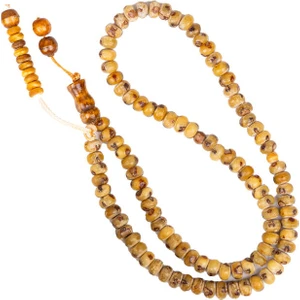 Evvahe Doğal Hurma Çekirdeği Tesbihi (99LU)