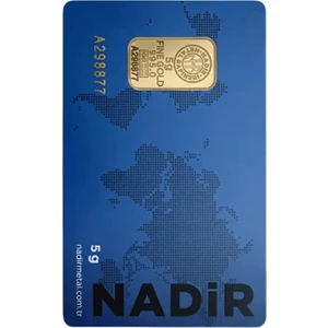 Nadirgold 5 gr Külçe Altın