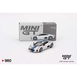 Mini GT 1/64 Jaguar C-X75 Silver