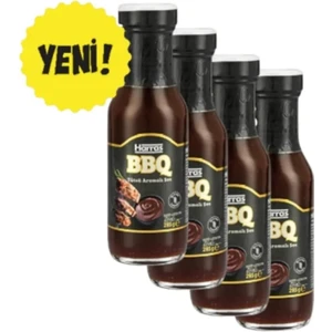 Barbekü Sos Cam Şişe 4 Adet x 285 gr