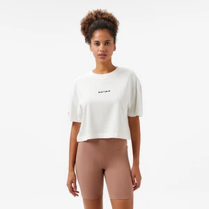 Unıted4 Comfort Krem Crop T-Shirt