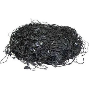 İşkur Makine Kilitli Etiket Ipi Siyah Renk 1000'li