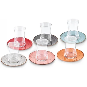 Andy Reaktif 6 Kişilik 12 Parça Çay Seti