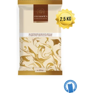 Konfiseri Çikolata Beyaz 2.5 kg