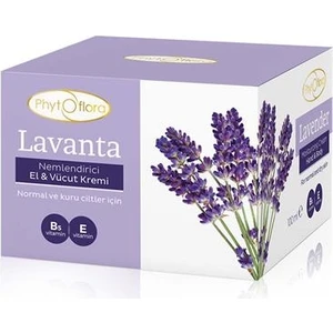 Phytoflora Lavanta Nemlendirici El Ve Yüz Kremi