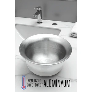 Savanna Alüminyum Sabun Krem Köpürtücü Tıraş Tası 716269