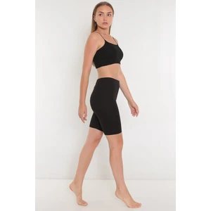 Pamuk Elastan (Likralı) Yüksekbel Dizüstü Kadın Tayt 2003