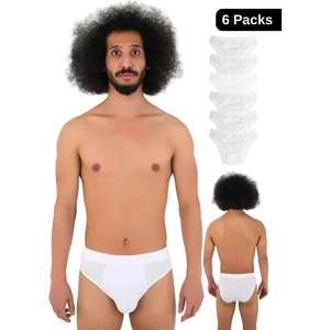 Erkek 6'lı Boxer Yaka Pamuklu Slip Külot – Maksimum Konfor!
