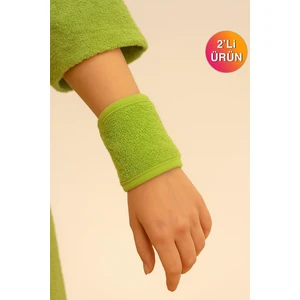 Ender Hom Havlu Bilek Bandı 2'li Gym Sporcu Bilekliği Unisex Kol Ter Bandı