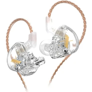 KZ EDX In-Ear Monitor Kulak İçi Kulaklık (Crystal-Şeffaf)