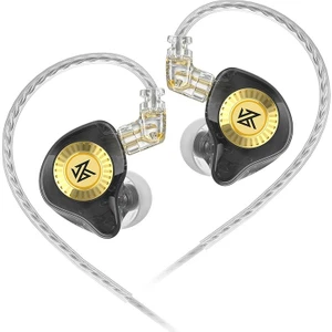 KZ EDX ULTRA In-Ear Monitor Dinamik Sürücü HiFi IEM Kulak İçi Kulaklık (Black-Siyah)