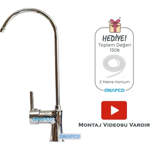Süper Kalite Su Arıtma Cihazı Musluğu Krom Tüm Ev Tipi Su Filtrelerine Uygundur