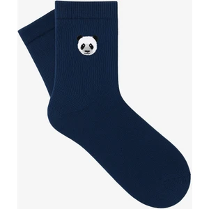 Panda Bambu Çorap - Lacivert