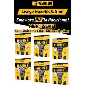 5. Sınıf Hibrit Konu Anlatımlı Etkinlikli Soru Bankası
